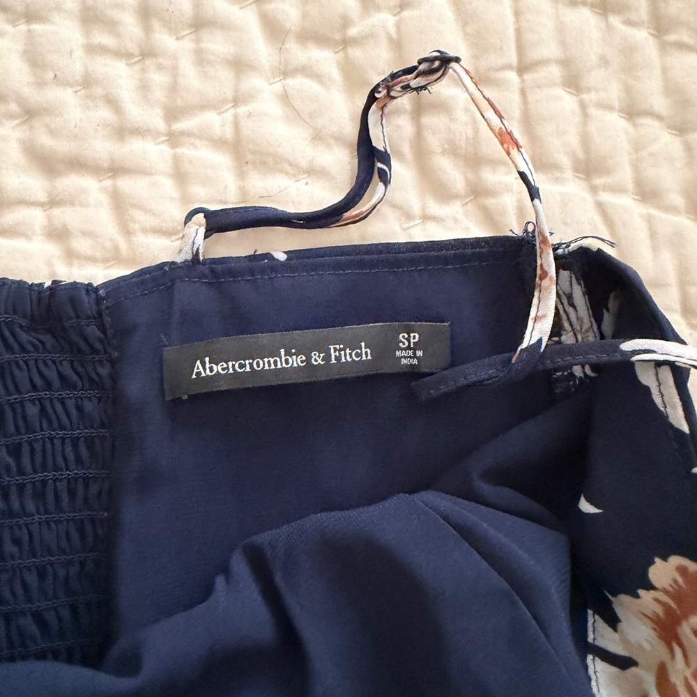 Abercrombie Camille Dress - Navy Floral - Picture 4 of 4